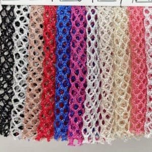 See-through mesh swimwear with elegant detailing and a daring style