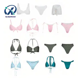 Custom Bikini Manufacturer High Quality Women's Swimsuits Letter Bikini