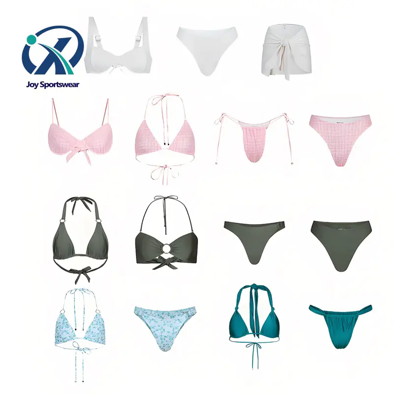 Custom Bikini Manufacturer High Quality Women's Swimsuits Letter Bikini