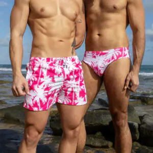 Customized men's shorts, beach shorts, printed surfing shorts