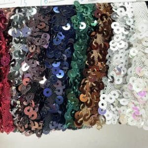 All-over sequin one-piece swimsuit with dazzling shine and vibrant glitter