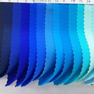 Matte finish bikini set, available in several fashion-forward colors