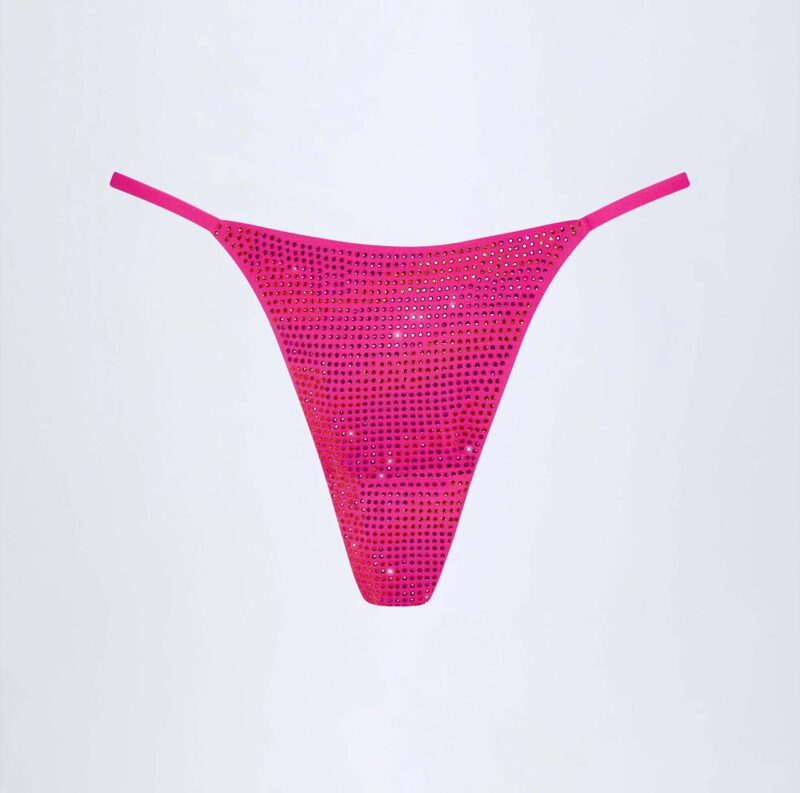 Triangle Bikini in Pink - Image 3