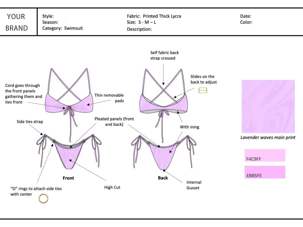 bikini tech pack