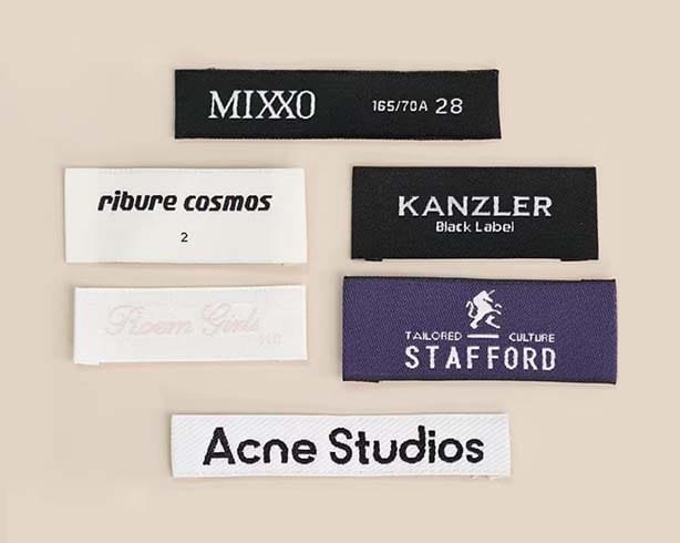 woven label