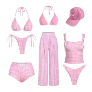 Custom Pink Swimwear Collection