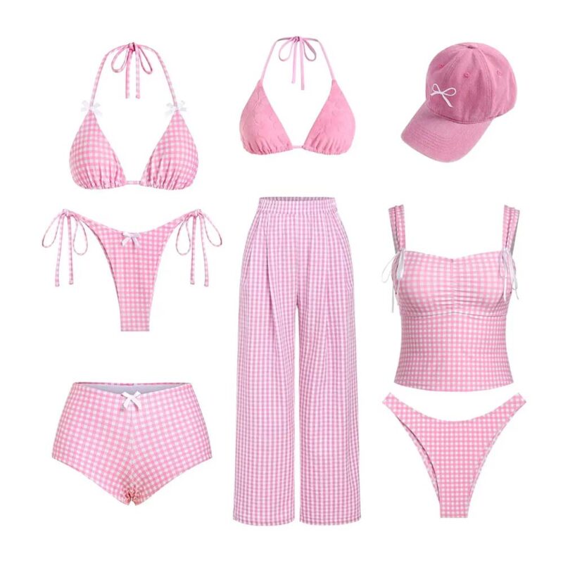 Custom Pink Swimwear Collection