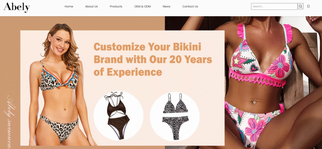 swimwear manufacturer-Abely Fashion