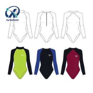Custom Long Sleeve Surf Swimsuits | Women’s Rash Guard Manufacturer