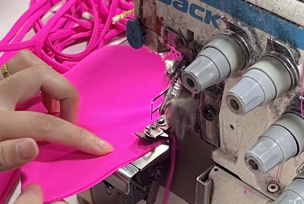 Overlock (Serger) Stitch for swimwear