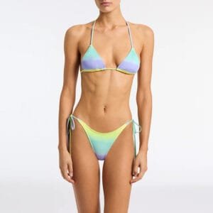 Rainbow Ombre Triangle Bikini Set