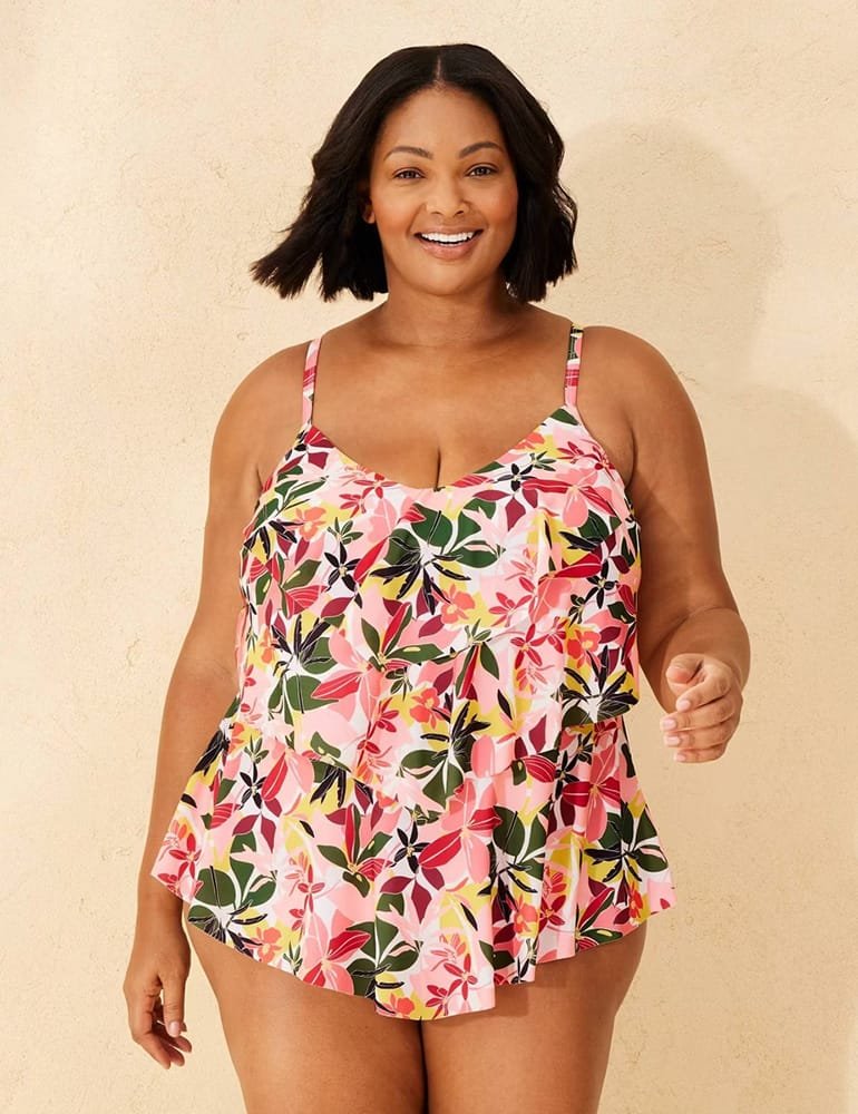 plus size tankini