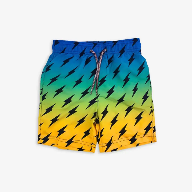 Custom Boys Printed Swim Trunks
