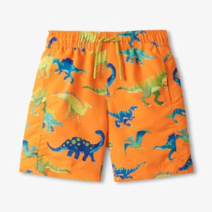 Custom Kids Printed Swim Trunks