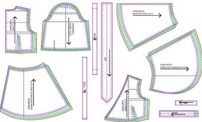 digital clothing pattern