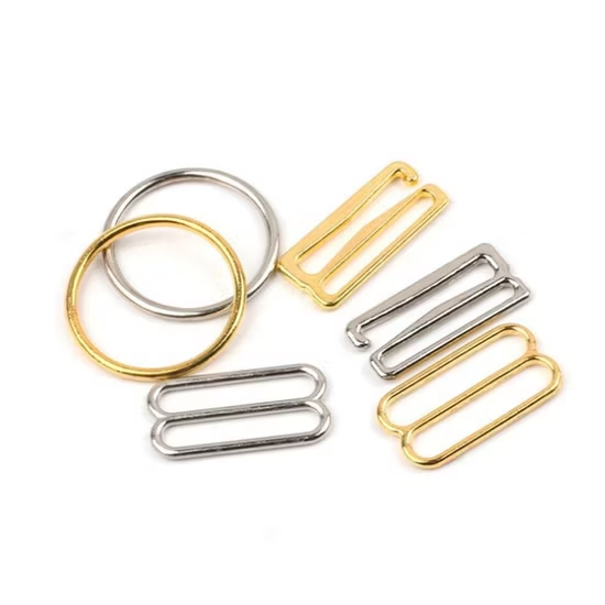 Swimsuit Hardware Bikini 8 Shape Slider Buckle Underwear Accessories O Ring Buckle for swimwear