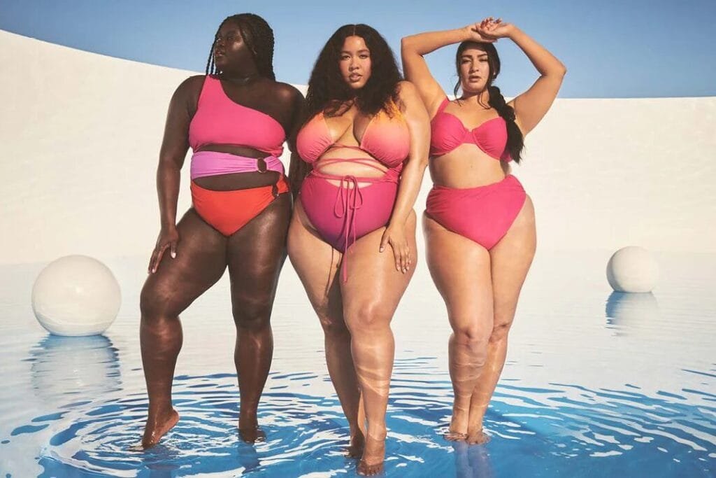 plus size women swimwear