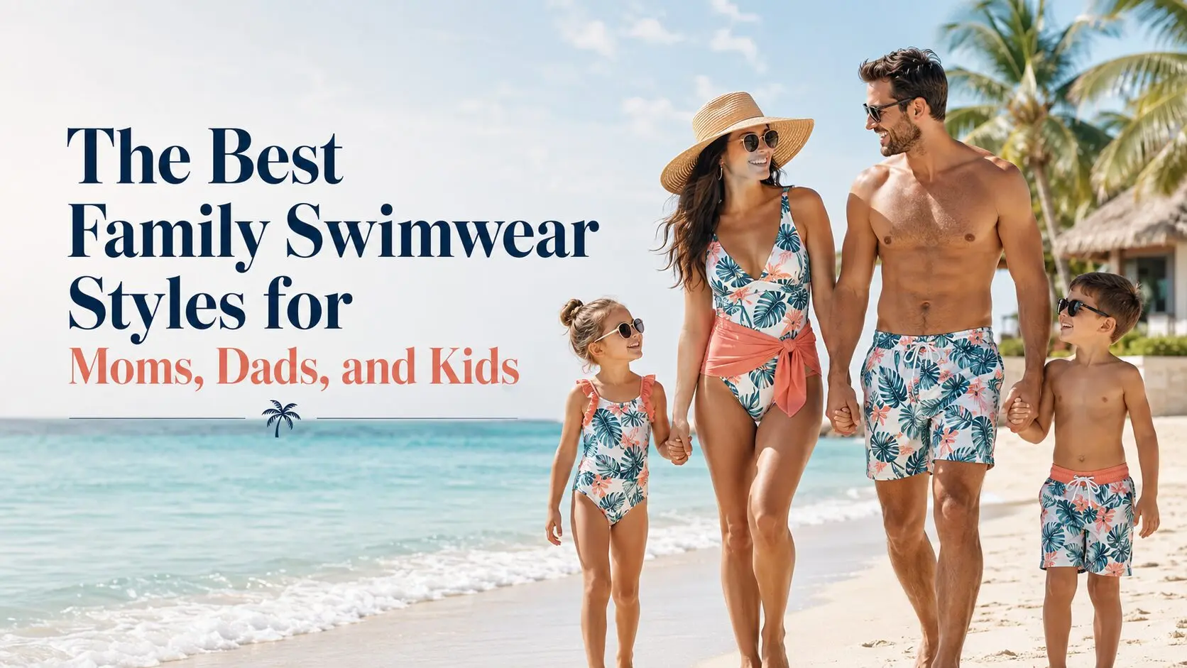 family swimwear styles for moms dads and kids