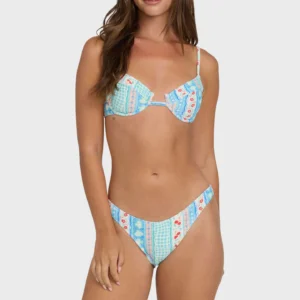 Printed Underwire Bikini Set