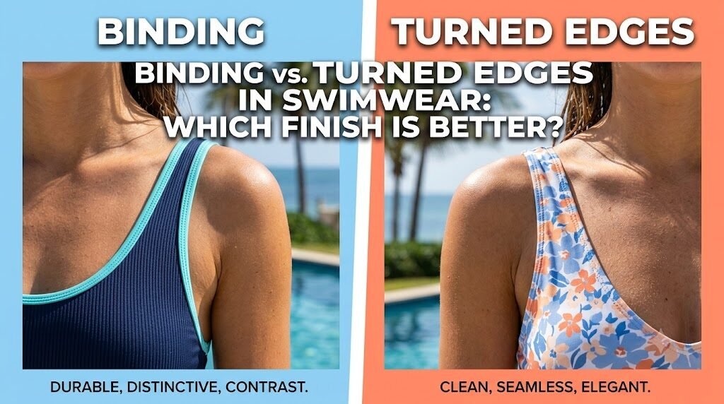 Binding vs. Turned Edges in Swimwear
