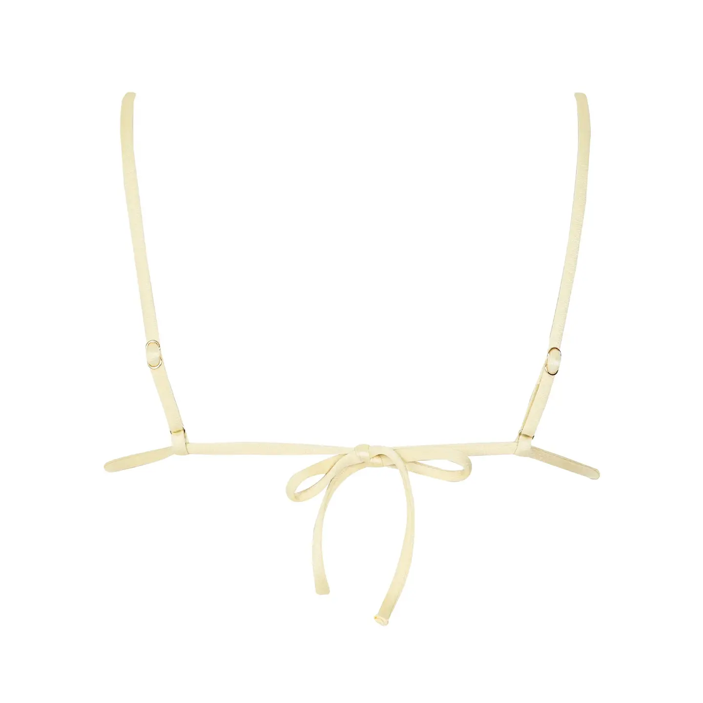Yellow Ruffle-Trim Bikini Set - Image 4