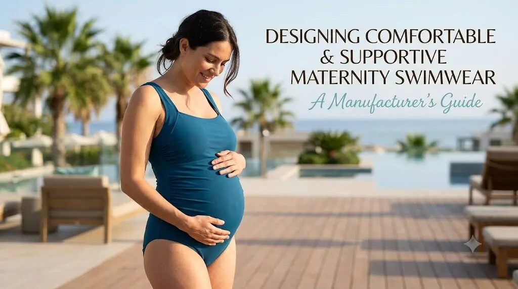 How to Design Maternity Swimwear for Comfort and Support？