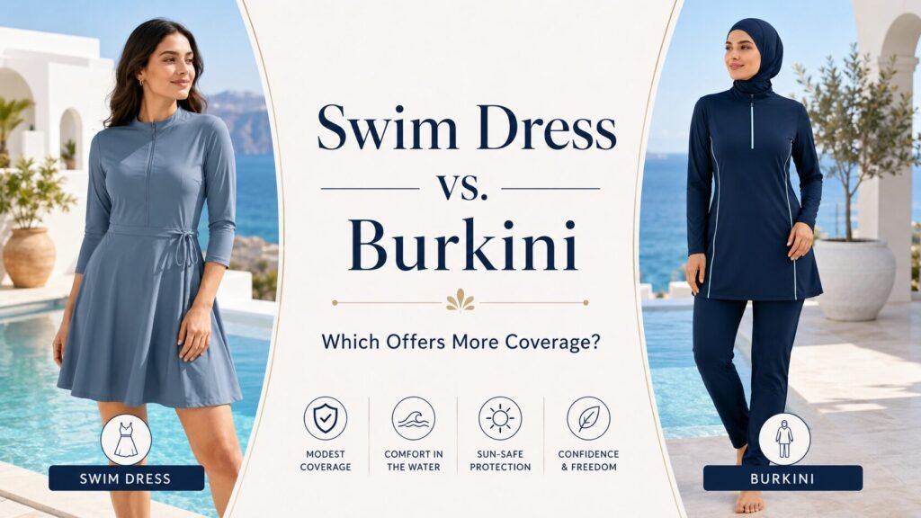 Swim Dress vs. Burkini