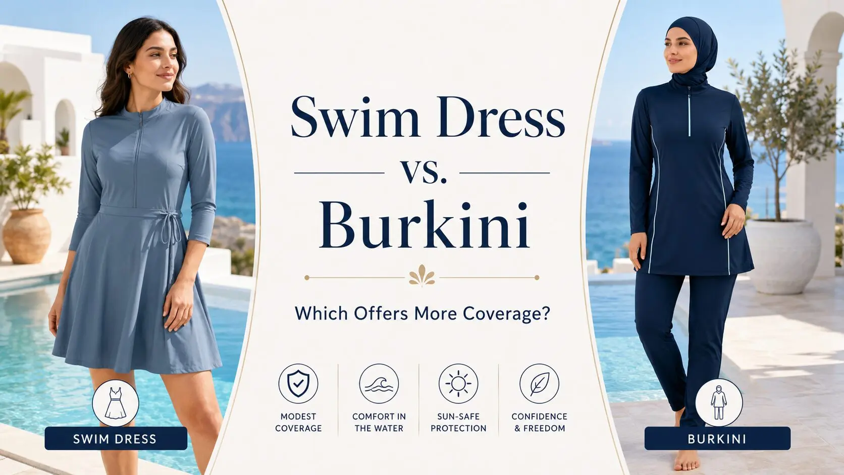 Swim Dress vs. Burkini
