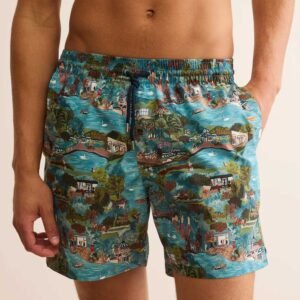 Eco-Friendly Recycled Swim Shorts