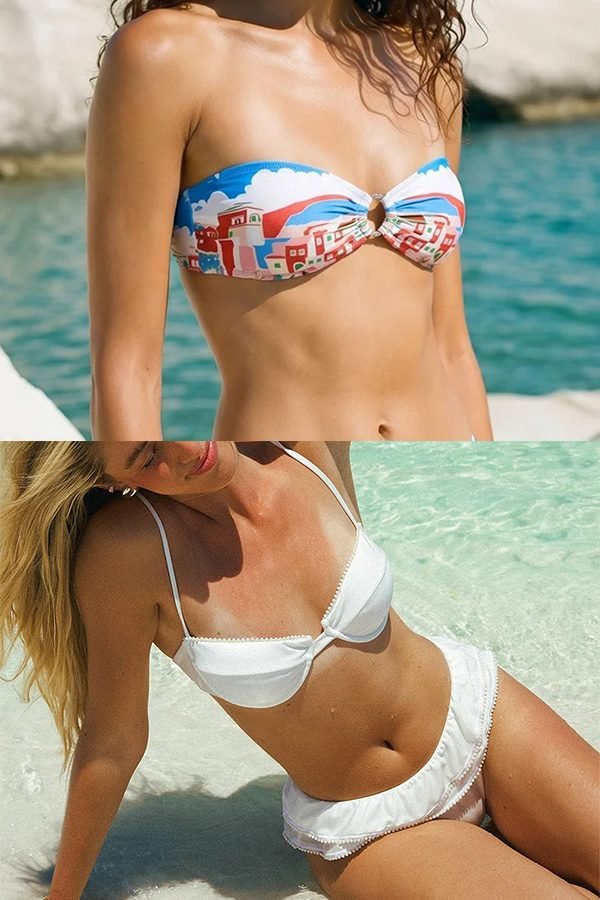 Joysportwear — Choosing Between Bandeau Bikinis and String Bikinis