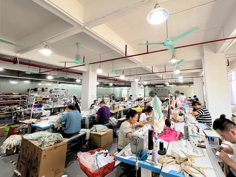 swimwear factory sewing workshops